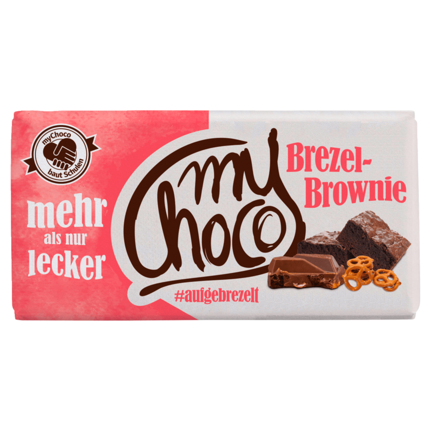 myChoco Brezel-Brownie 180g